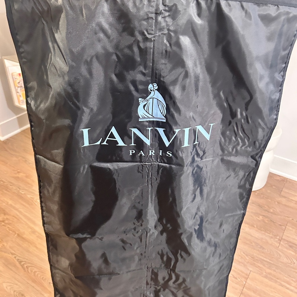 Lanvin Black and Blue Garment Cover